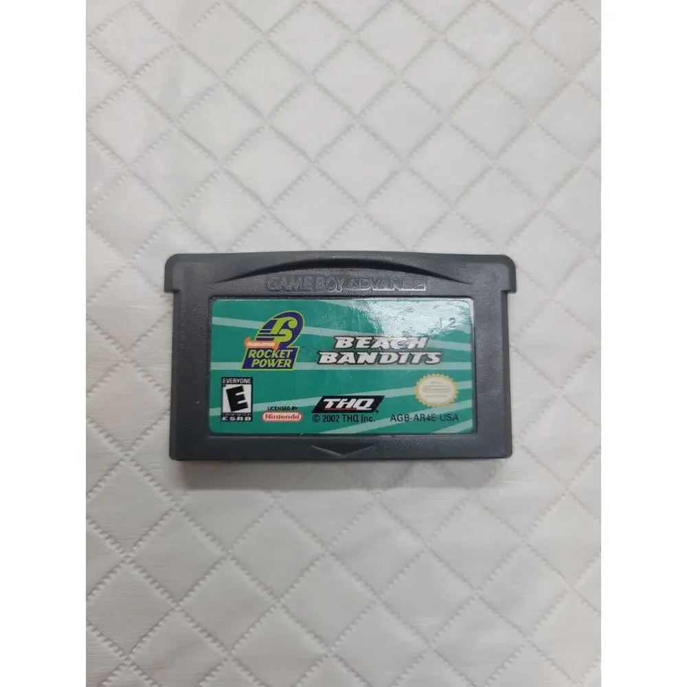 Beach Bandits Rocket Power Nintendo Gameboy Advance Authentic Cartridge - TESTED